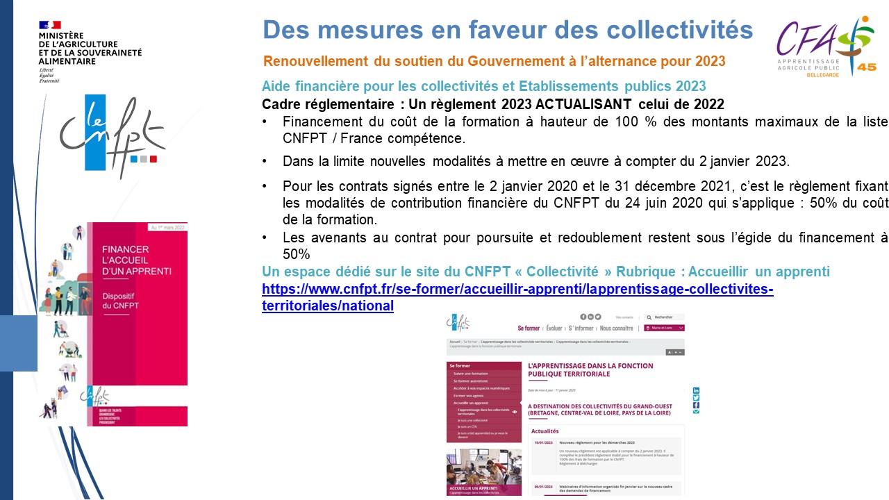 CFAAD45 Aides CNFPT 2023